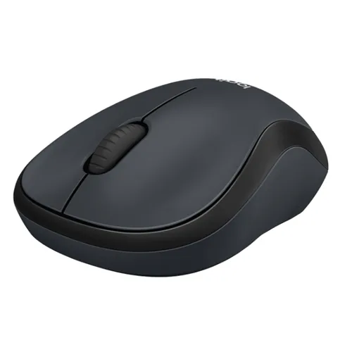 Logitech M221 Charcoal BLACK Wireless Mouse, 910-004882