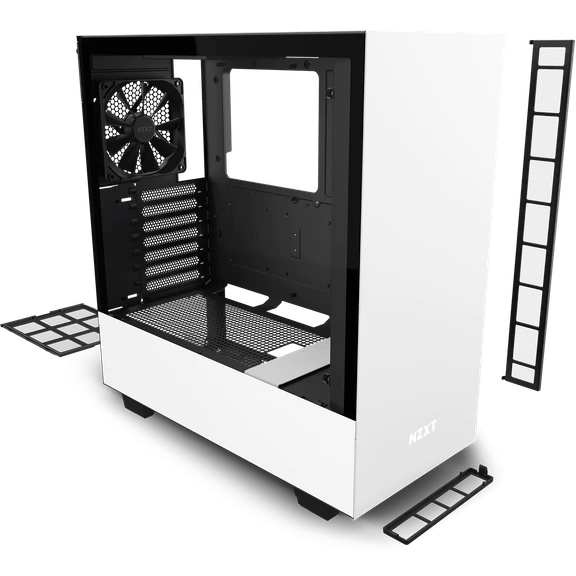 Nzxt H510 Flow Mid Tower WHITE BLACK Cabinet Case