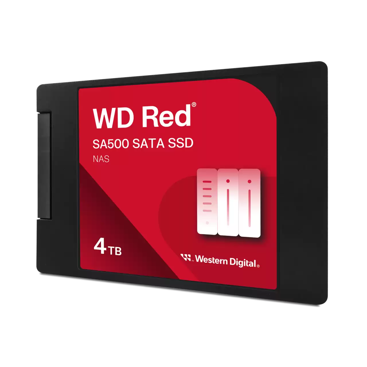 WD Red SA500 NAS SATA SSD 2.5”/7mm Cased - 4TB