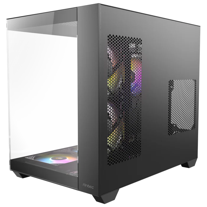 Antec CX800 RGB Elite Black, Mid Tower Cabinet with 270 Degrees Panoramic View hover view