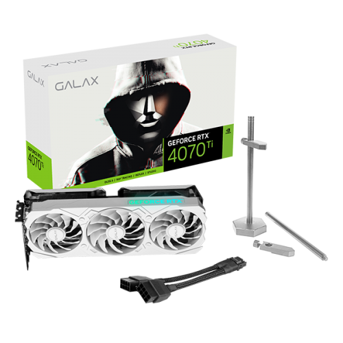 GALAX GeForce RTX™ 4070 Ti EX Graphic Card Gamer White