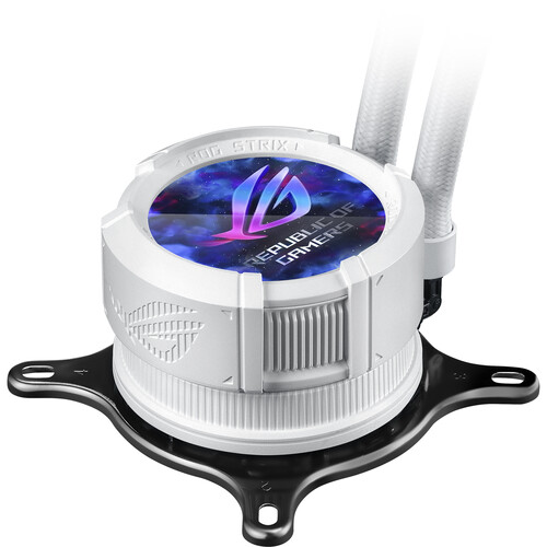 ASUS 360mm ROG STRIX LC III ARGB LCD All-in-One Liquid Cooler (White)