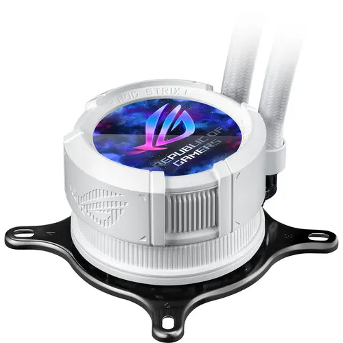 ASUS 360mm ROG STRIX LC III ARGB LCD All-in-One Liquid Cooler (White)