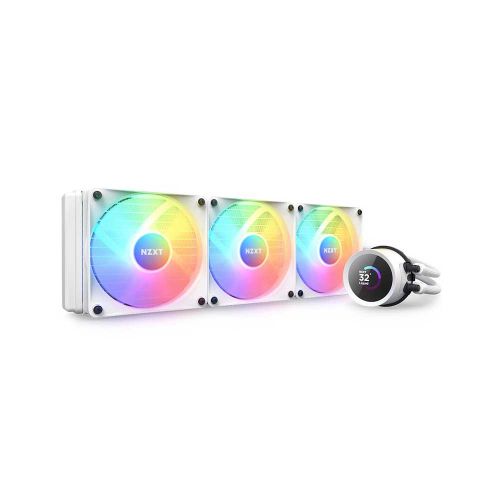 NZXT KRAKEN 360 RGB 360MM AIO LIQUID COOLER (MATTE WHITE)