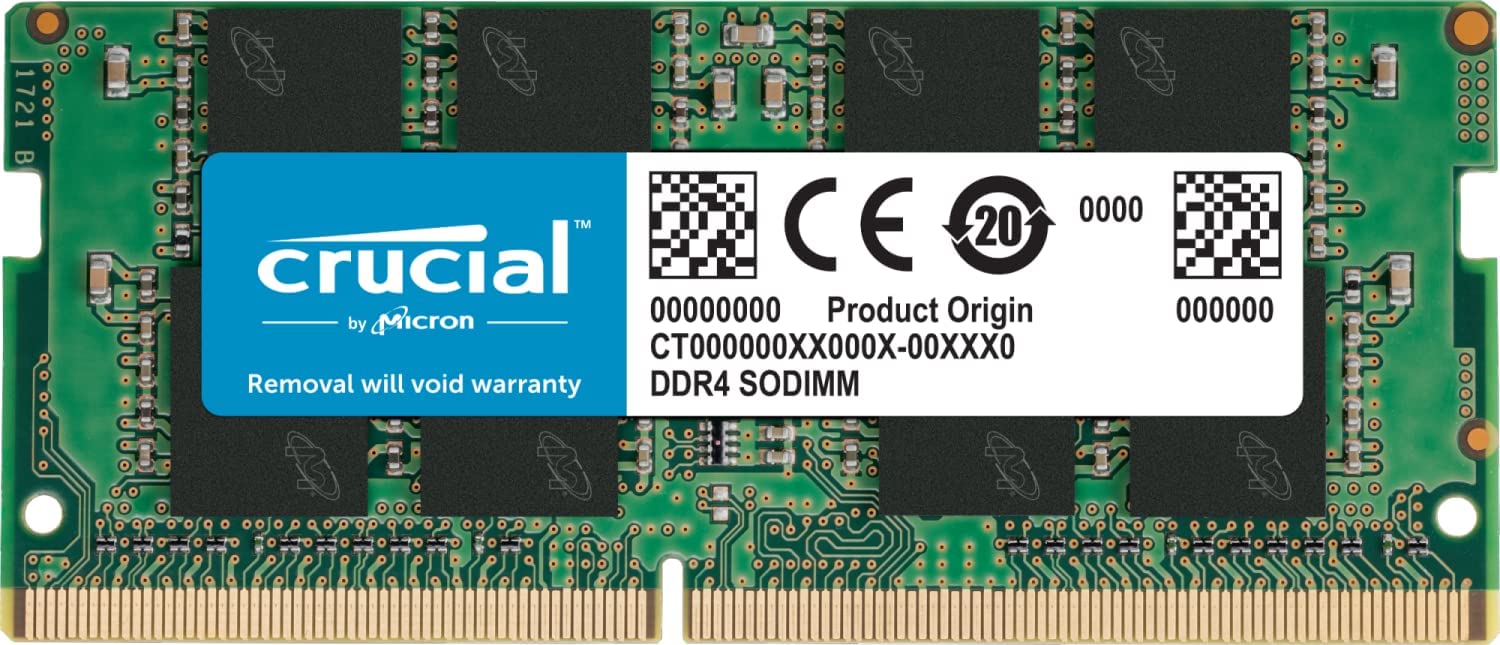 Crucial RAM 16GB DDR4 3200MHz  Laptop Memory CT16G4SFRA32A