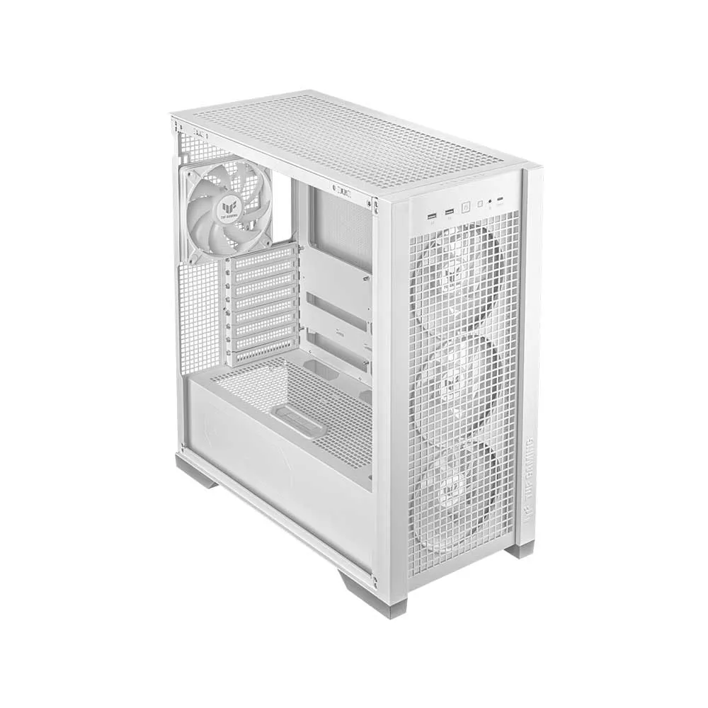 Asus Tuf Gaming GT302 Argb Eatx Mid Tower Cabinet White