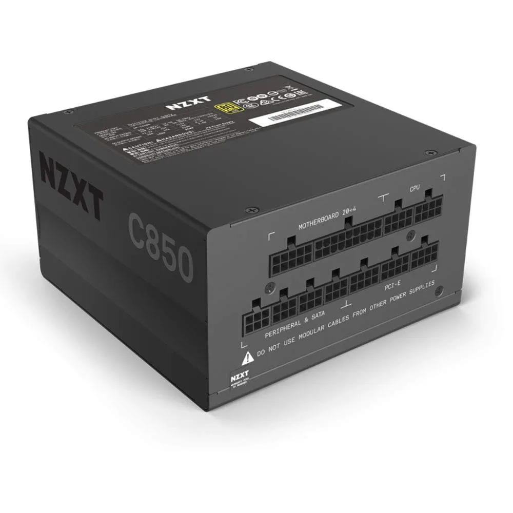 NZXT C850 PSU 80 Plus Gold 850 Watt Modular Gaming Power Supply Unit hover view
