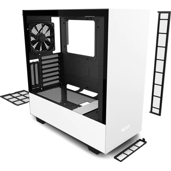 NZXT H510i COMPACT MIDTOWER WHITE/BLACK CABINET CASE