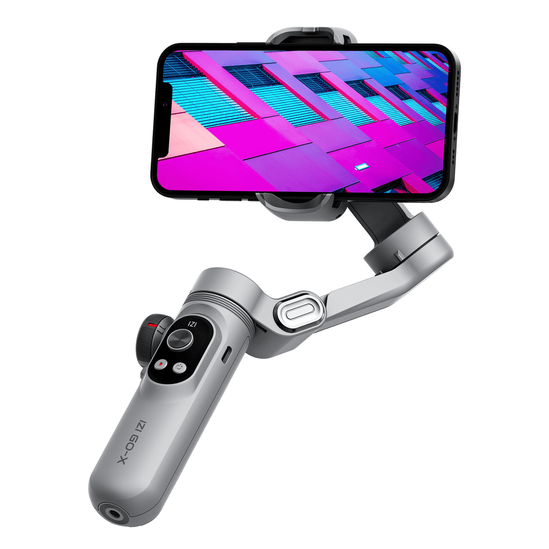 IZI GO-X 3-Axis Gimbal Online: OLED Display, LED Light, AI Tracking - Image 6