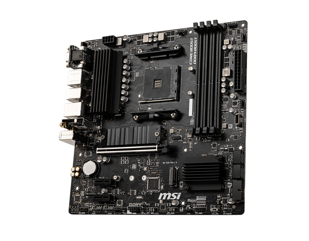 MSI-B550M PRO-VDH WIFI , AMD SOCKET ,MOTHERBOARD