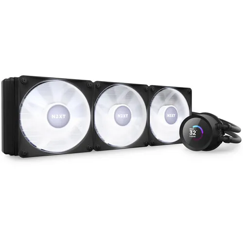 NZXT Kraken 360 RGB 360mm AIO Liquid Cooler with LCD Dispay (Black)