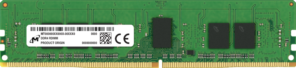 Crucial Micron 16GB DDR4-3200 RDIMM 1Rx8 CL22