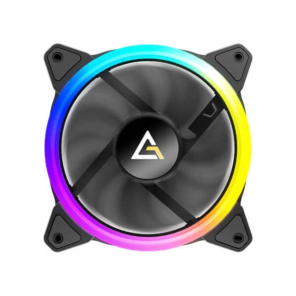 Antec Neon 120mm PWM Triple Case Fan ARGB With Controller - Image 2