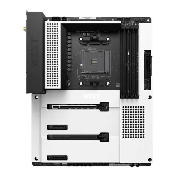 NZXT N7 B550 MOTHERBOARD -AMD B550 CHIPSET WITH WI-FI AND WHITE COVER