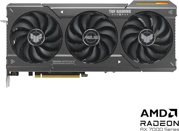 ASUS TUF Gaming Radeon™ RX 7600 XT OC Edition 16GB GDDR6 Graphics Card