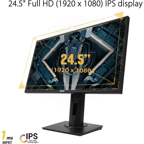 ASUS TUF Gaming VG259QR 24.5" 16:9 165 Hz IPS Gaming Monitor
