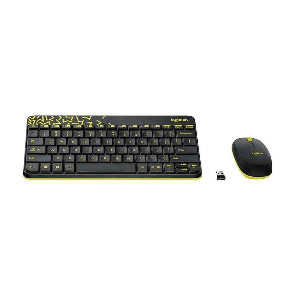 Logitech MK240 NANO Mouse and Keyboard Combo Black Color