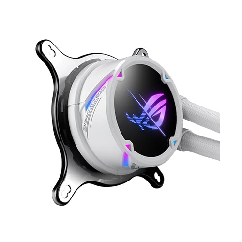 Asus Rog Strix Lc II 360 Argb All In One 360Mm Liquid Cpu Cooler White Edition