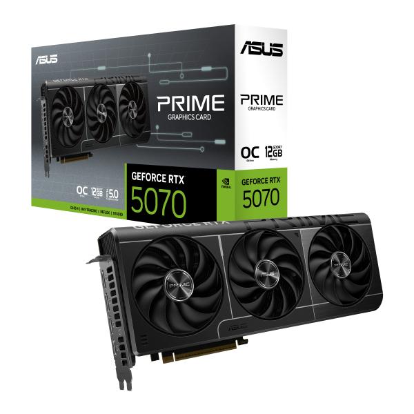 ASUS PRIME RTX 5070 12GB GDDR7 OC Edition GRAPHIC CARD