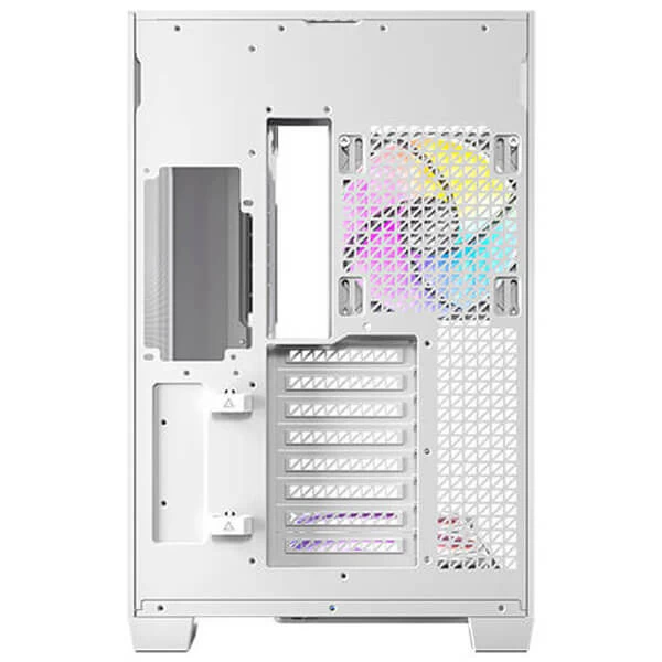 Antec C8 ARGB (E-ATX) Full Tower Cabinet (White) - Image 3