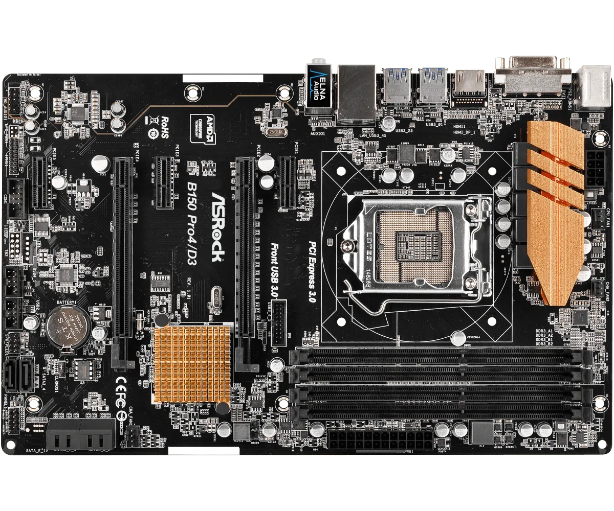 Asrock B150 Pro4/D3 Mining Motherboard