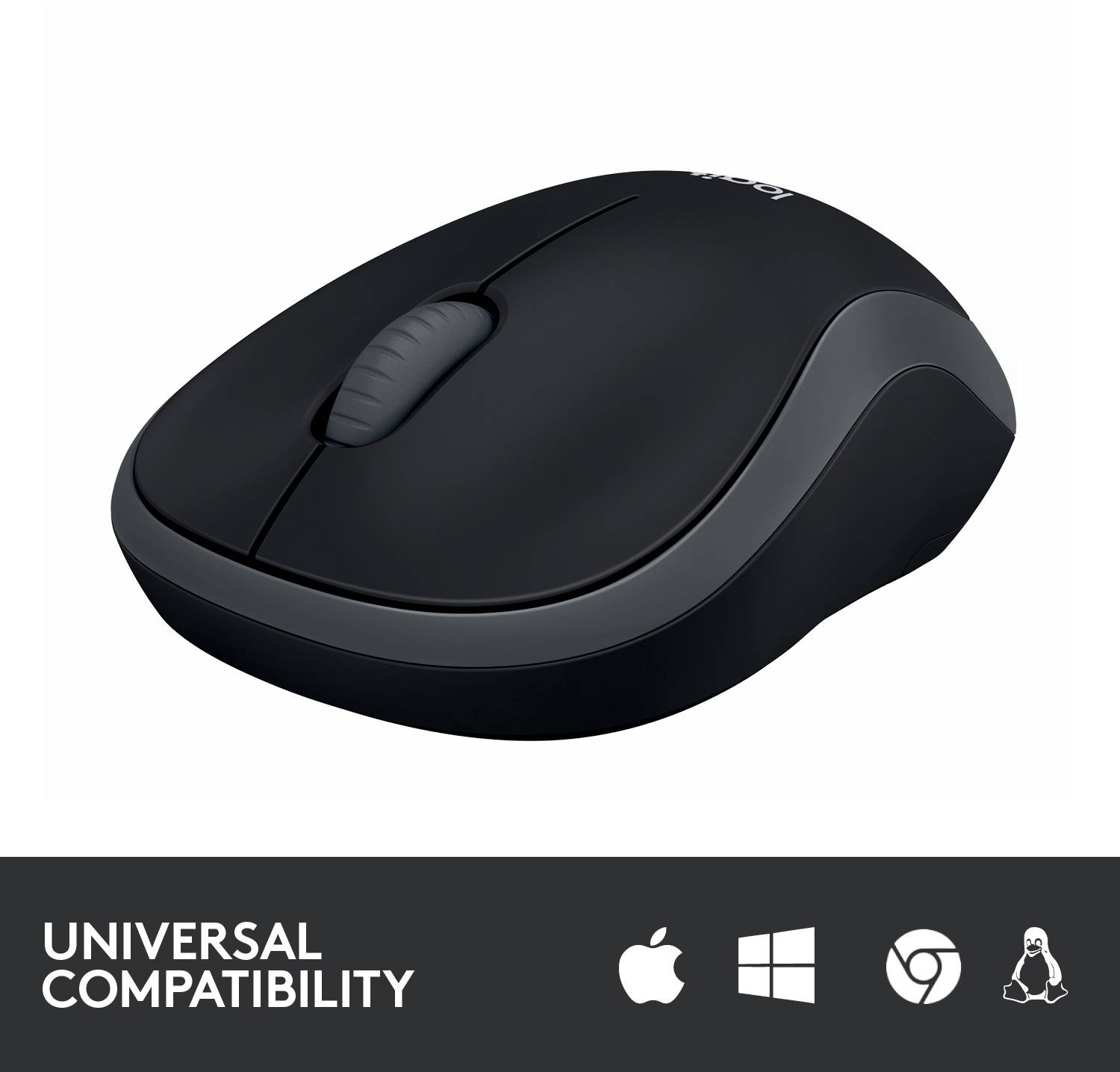 Logitech M185 Wireless mouse Radio Optical Grey