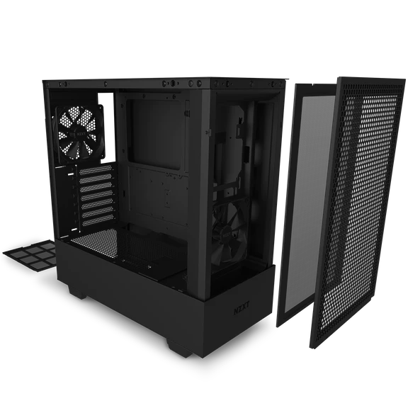 Nzxt H510 Flow Mid Tower COMPACT - Black/BLACK  CABINET CASE