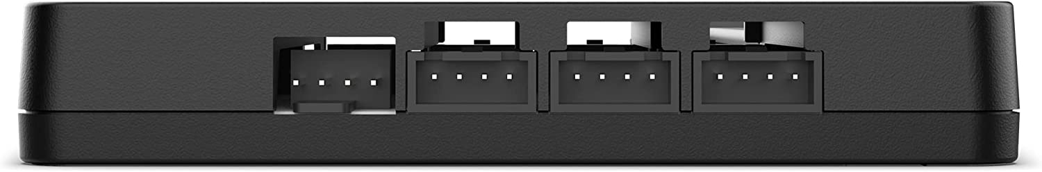 NZXT RGB & Fan Controller - AC-CRFR0-B1-6 RGB Lighting Channels - 3 Fan Channels - RGB Lighting Customization - Black