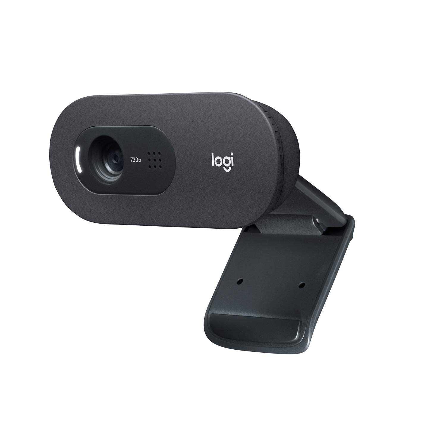 Logitech C505 HD Webcam – 720p HD External USB Camera for Desktop or Laptop with Long-Range Microphone