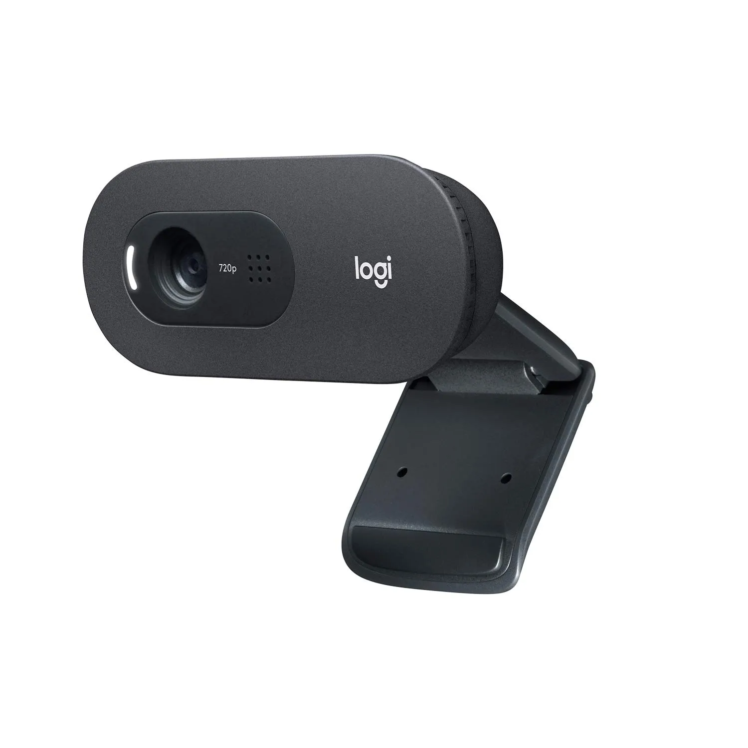 Logitech C505 HD Webcam 720p HD External USB Camera for Desktop or Laptop with Long-Range Microphone