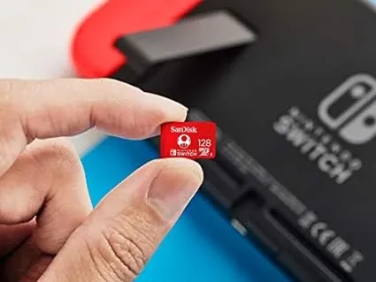 SanDisk 128GB microSDXC-Card, Licensed for Nintendo-Switch