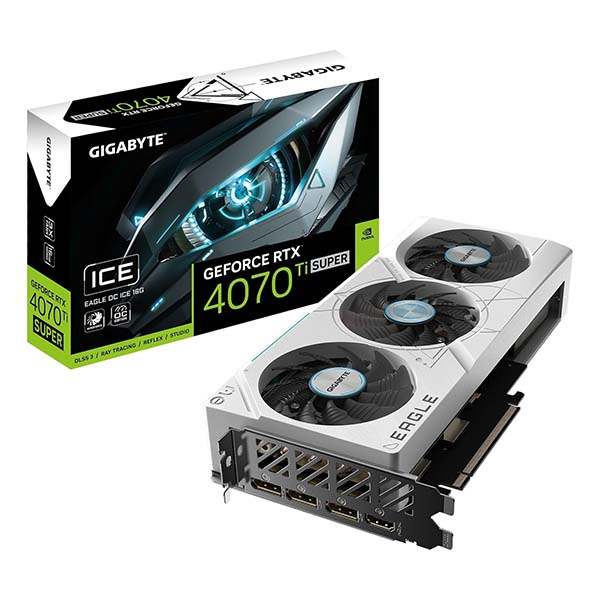 GIGABYTE GeForce® RTX 4070 Ti SUPER EAGLE OC ICE 16G Graphics Card