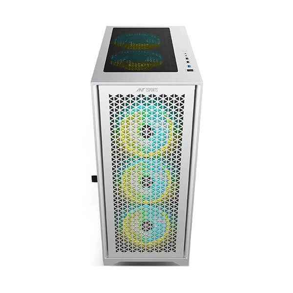 Ant Esports ICE-4000 RGB CABINET (WHITE)
