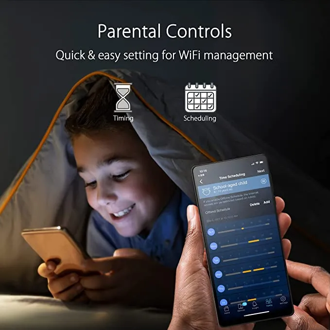 ASUS ZenWiFi Mini XD4 AX 1800 Dual Band WiFi Router (Black) WiFi-6 Router Home Coverage (2200 sq ft), True 8k Streaming, AI Alexa, Commercial Grade Security and Ai Protection      Mesh, Alexa