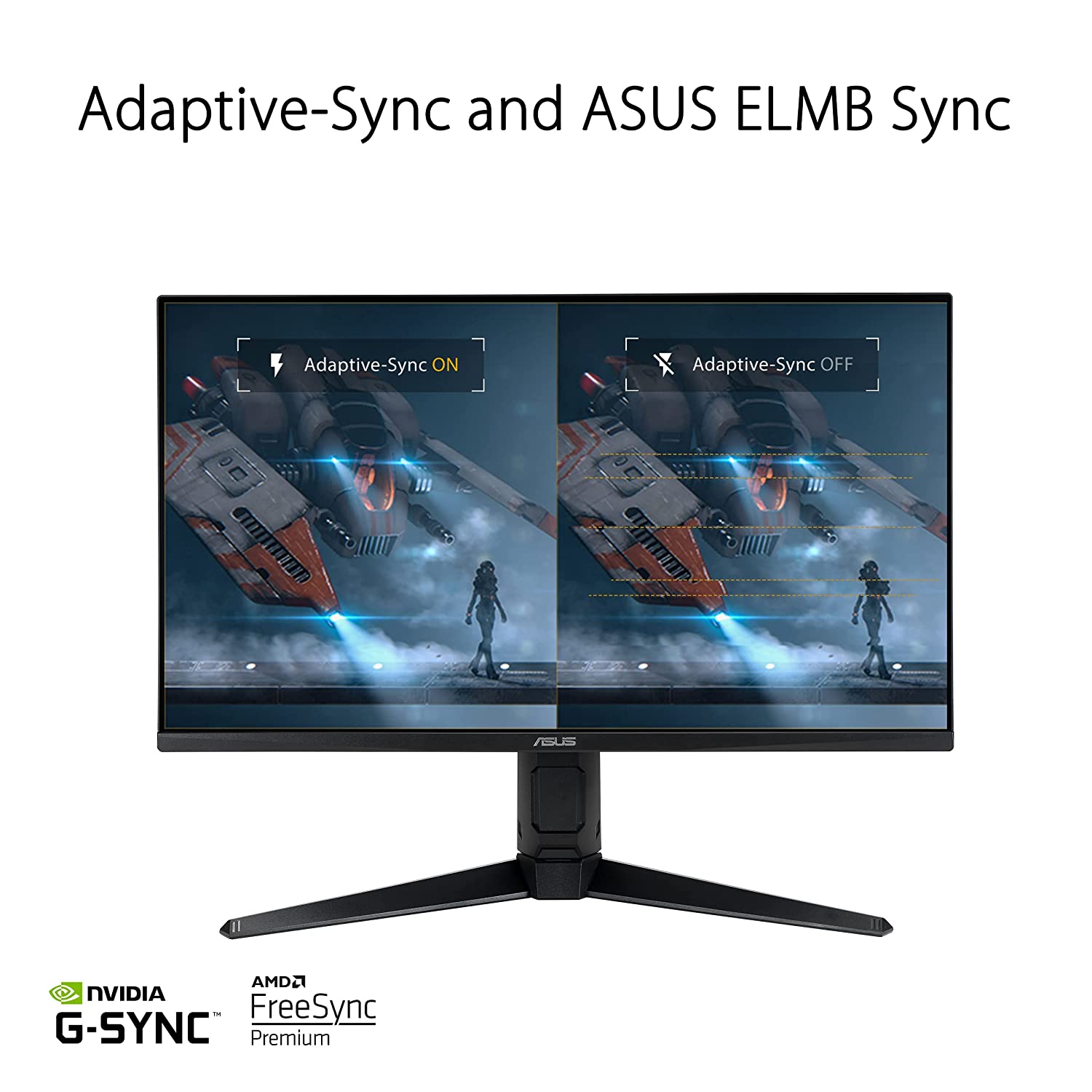 ASUS TUF Gaming VG28UQL1A 4K HDMI 2.1 Gaming Monitor – 28 inch UHD 4K (3840x2160), Fast IPS, 144Hz, HDMI 2.1, DSC, Free-Sync Premium, G-Sync, Black