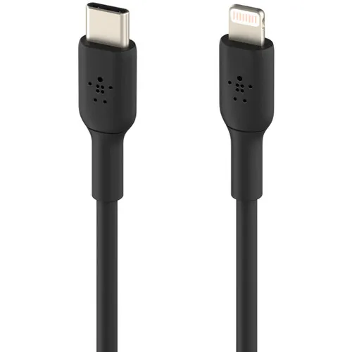 Belkin USB-C to Lightning Charge/Sync Cable Apple iPhone iPad 3ft 3' Black
