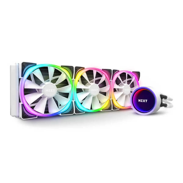 NZXT Kraken X73 ARGB CPU Liquid Cooler Fan(White)