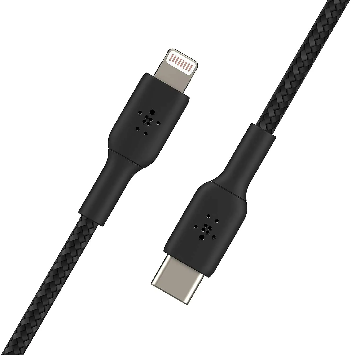 Belkin 3ft USB-C to Lightning Cable Apple MFi-Certified iPhone 3' Black