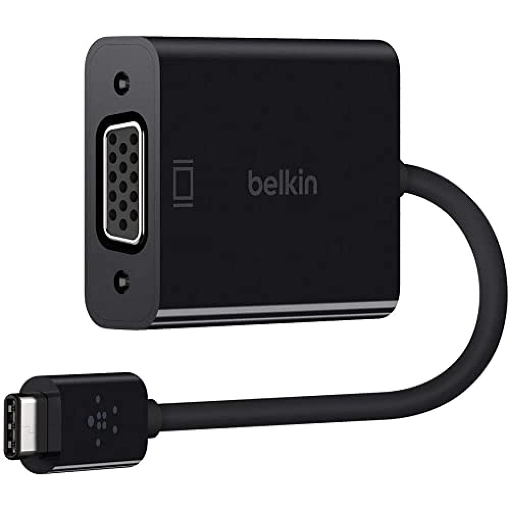 Belkin USB-C to VGA Adapter - Black