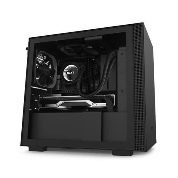 NZXT H210  M-ITX  MINI-TOWER BLACK CABINET CASE