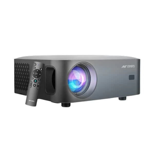 Ant Esports View 611 LED Smart Projector with Remote (White)