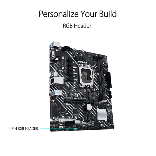 Asus Prime H610M-E D4 Motherboard - Image 2