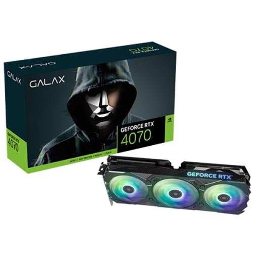GALAX GeForce RTX 4070 EX Gamer 12GB GDDR6X Graphic Card