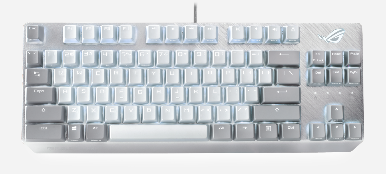ASUS-ROG Strix Scope NX TKL Moonlight White (GAMING RGB KEYBOARD)