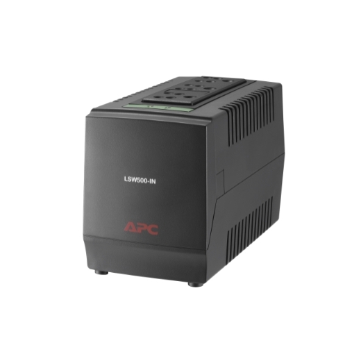 APC 500VA Line-R Automatic Voltage Regulator Stabilizer, LSW500-IN