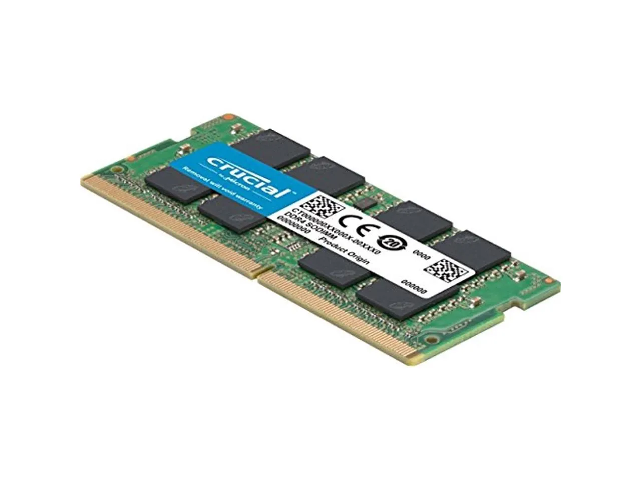 Crucial 32GB Single DDR4 3200 MT/s CL22 SODIMM 260-Pin Memory - CT32G4SFD832A