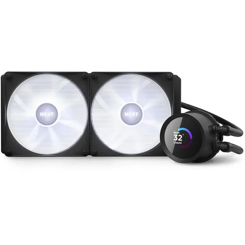 NZXT Kraken 280 RGB 280mm AIO Liquid Cooler with LCD Dispay (Black)