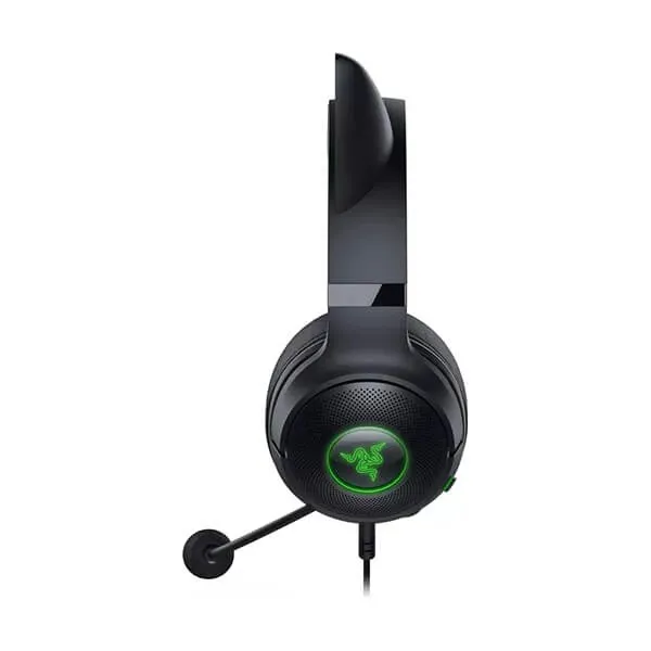 Razer Kraken Kitty V2 Heaphone (Black) - Image 3