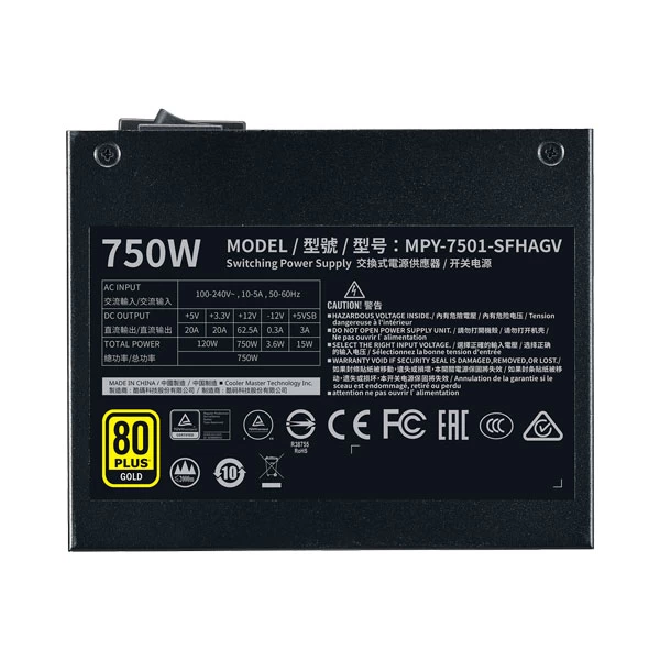 Cooler Master V750 SFX Gold 80 Plus Gold SMPS