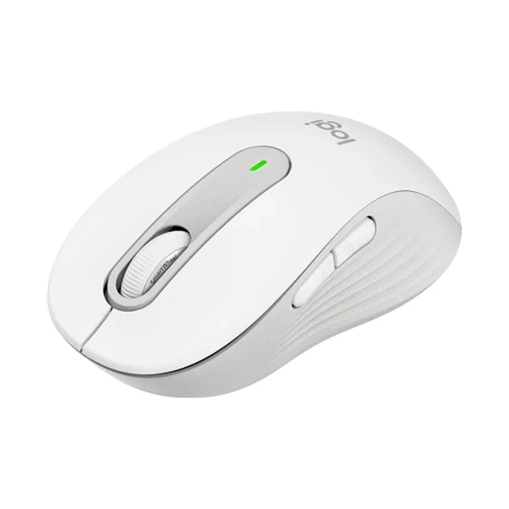 Logitech Signature M650 Wireless Mouse Off-White hover view